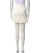 Sandro Ruffle Embellishment Mini Skirt