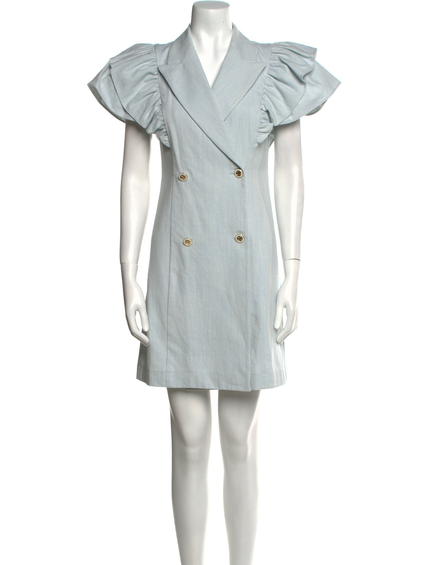 Sandro V-Neck Mini Dress w/ Tags