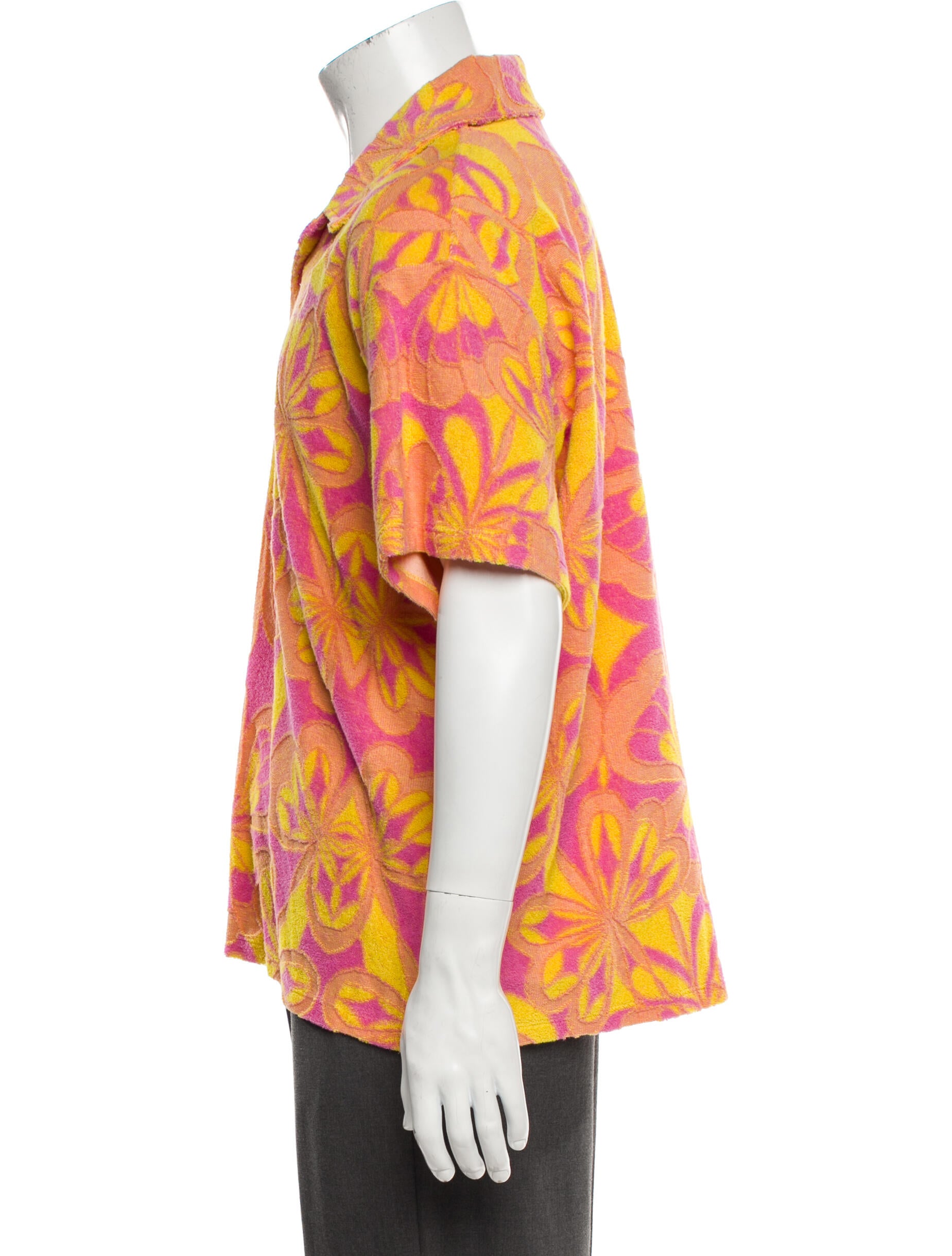 Sandro Printed Collar Polo Shirt w/ Tags