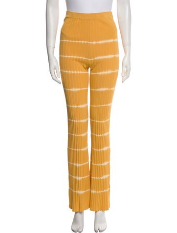 Sandro Pants Striped Wide Leg M