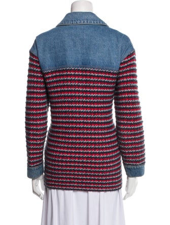 Sandro Striped Blazer