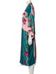 Sandro Floral Print Robe