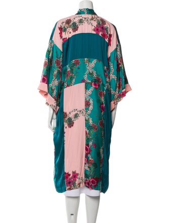 Sandro Floral Print Robe