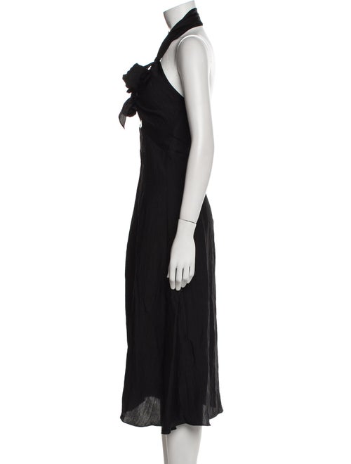 Sandro Halterneck Midi Length Dress