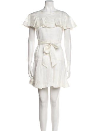 Sandro Linen Mini Dress
