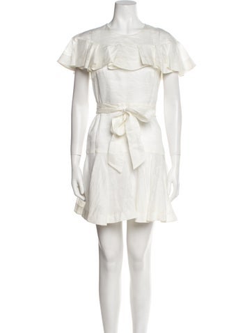 Sandro Dresses Linen Mini Dress M