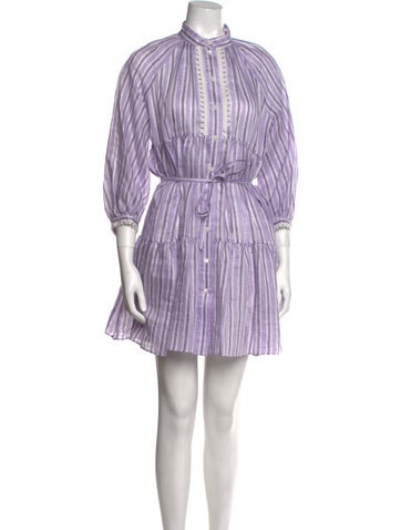 Sandro Dresses Linen Mini Dress XS
