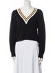 Sandro Wool Striped Sweater