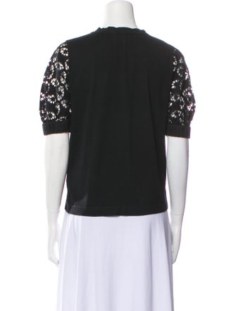 Sandro Crew Neck Short Sleeve T-Shirt