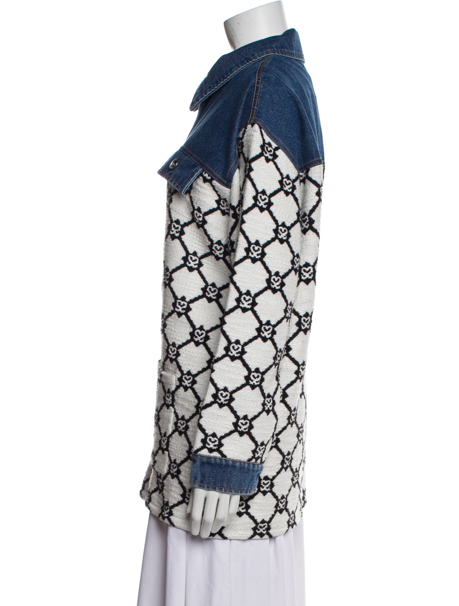 Sandro Printed Sweater