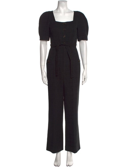 Sandro Square Neckline Jumpsuit