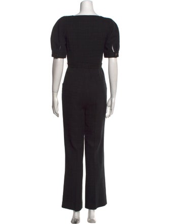 Sandro Square Neckline Jumpsuit