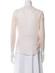 Sandro V-Neck Three-Quarter Sleeve Top