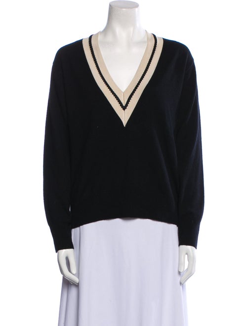Sandro Wool V-Neck Sweater