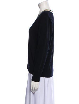 Sandro Wool V-Neck Sweater