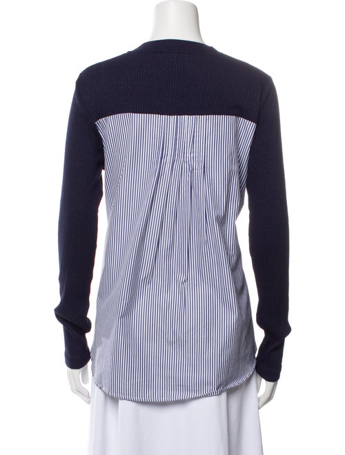 Sandro Bateau Neckline Long Sleeve Sweatshirt
