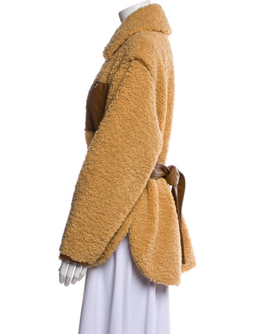 Sandro Faux Fur Jacket