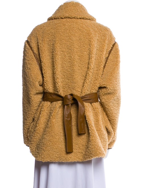 Sandro Faux Fur Jacket