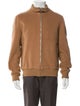 Sandro Virgin Wool Bomber Jacket