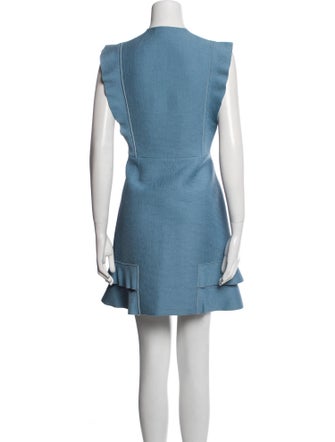 Sandro V-Neck Mini Dress