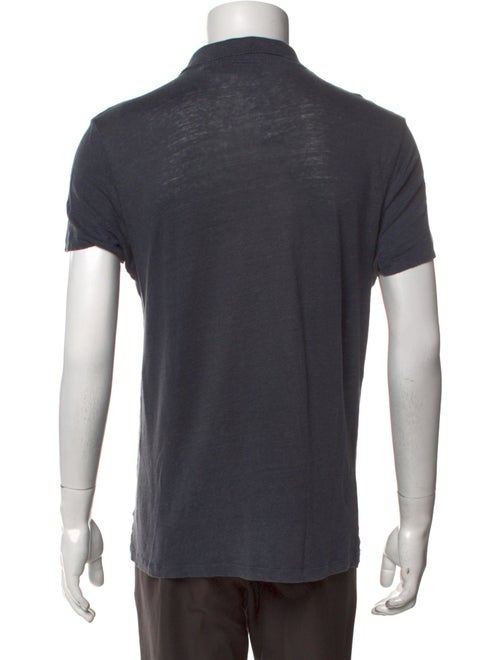 Sandro Collar Short Sleeve Polo Shirt