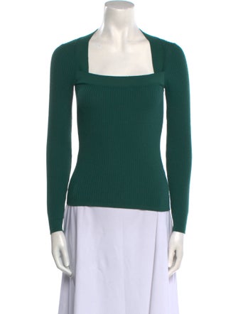 Sandro Square Neckline Sweater