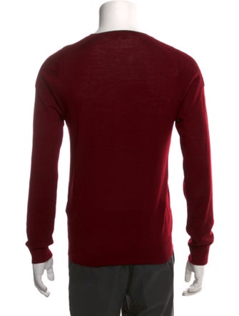 Sandro Wool V-Neck Pullover