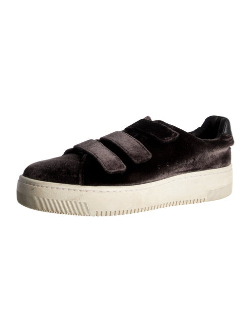 Sandro Velvet Sneakers