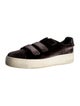 Sandro Velvet Sneakers