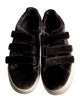 Sandro Velvet Sneakers
