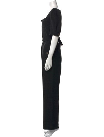Sandro Square Neckline Jumpsuit