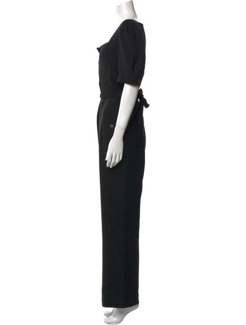 Sandro Square Neckline Jumpsuit