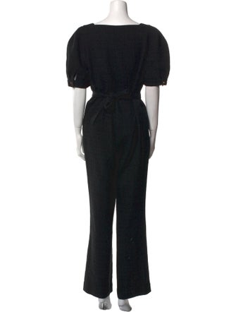 Sandro Square Neckline Jumpsuit