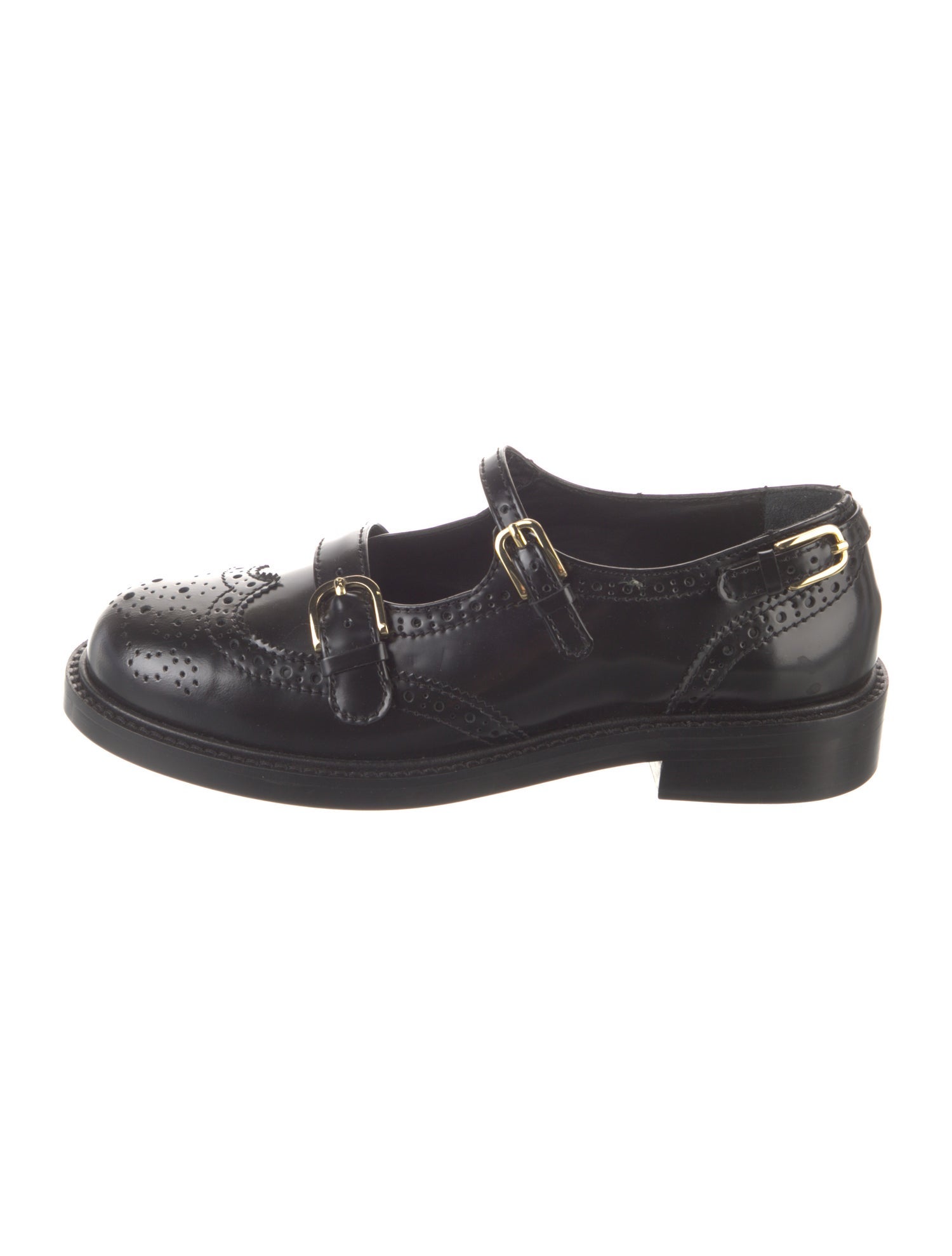 Sandro Leather Mary Jane Flats
