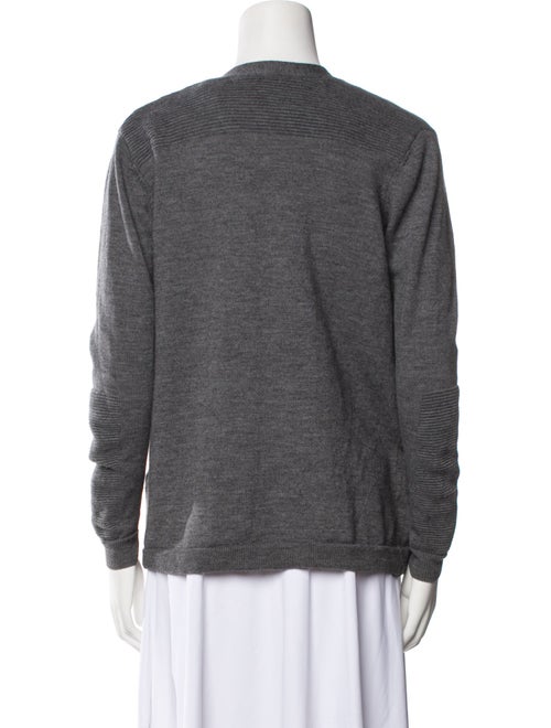 Sandro Merino Wool V-Neck Sweater