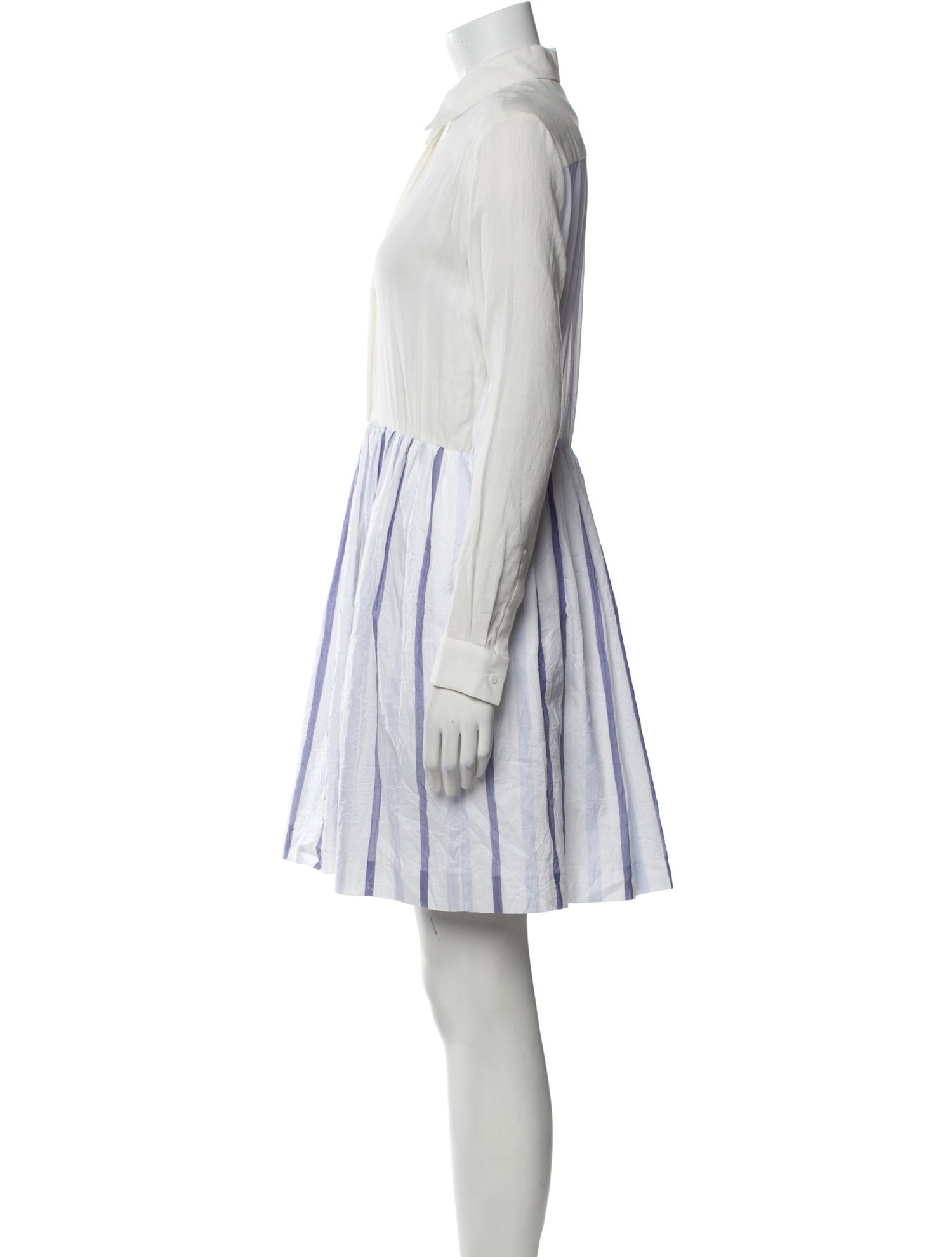 Sandro Striped Mini Dress