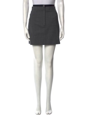 Sandro Wool Mini Skirt