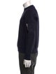Sandro Crew Neck Long Sleeve Sweatshirt