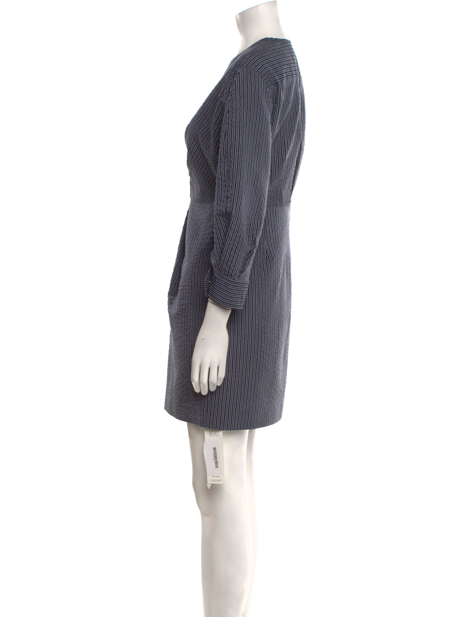 Sandro Striped Mini Dress
