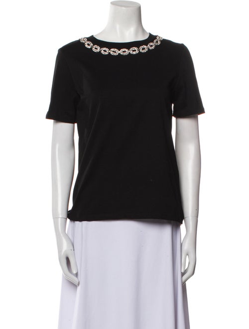 Sandro Bateau Neckline Short Sleeve T-Shirt