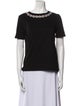 Sandro Bateau Neckline Short Sleeve T-Shirt