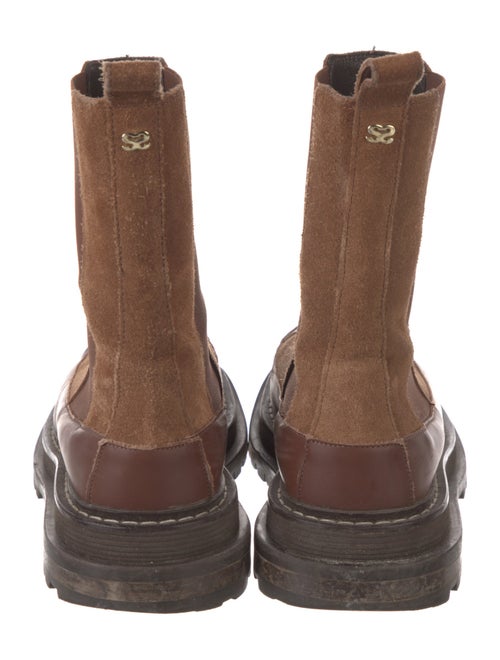 Sandro Suede Chelsea Boots
