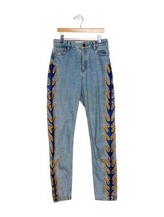 Sandro High-Rise Skinny Leg Jeans