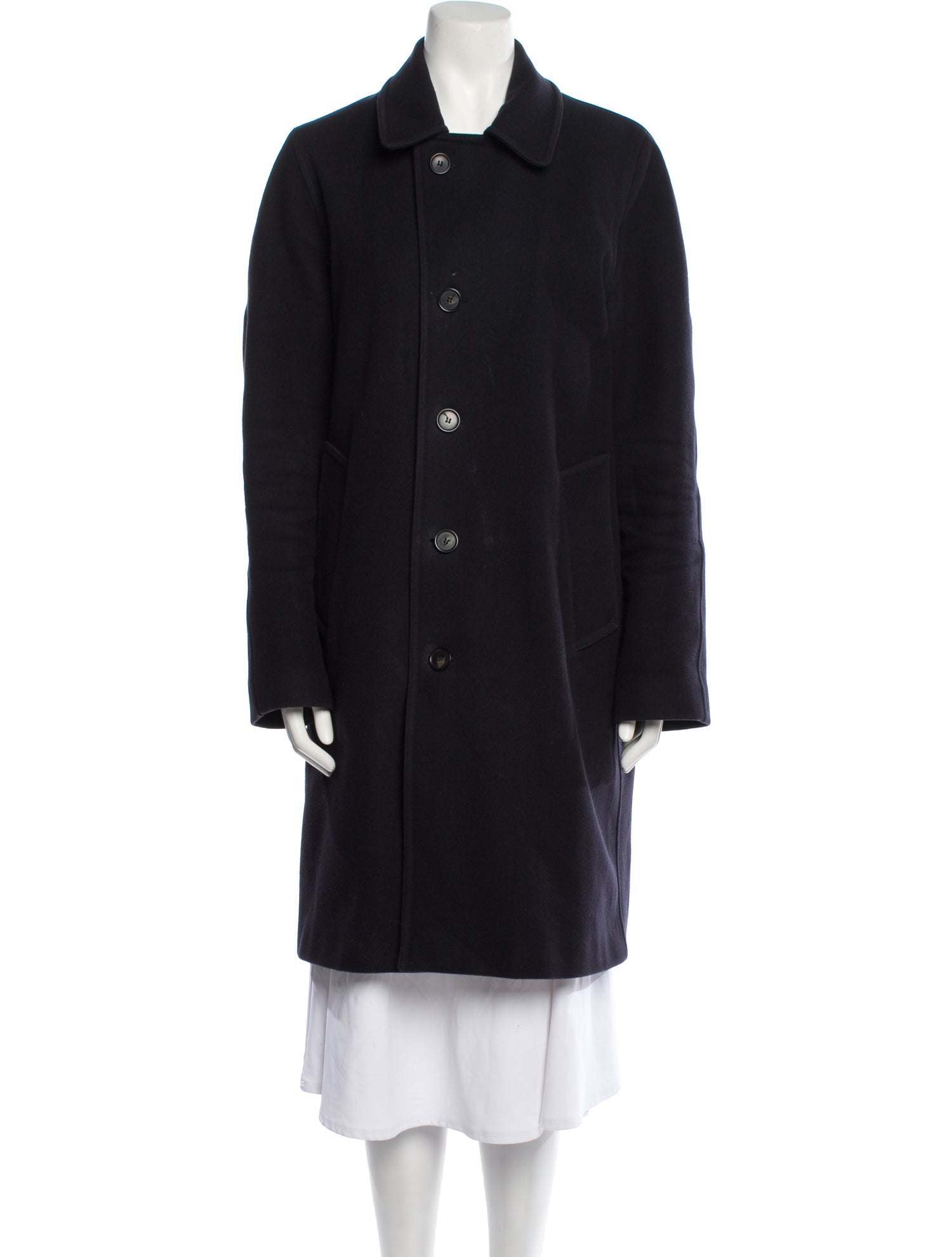 Sandro Wool Trench Coat