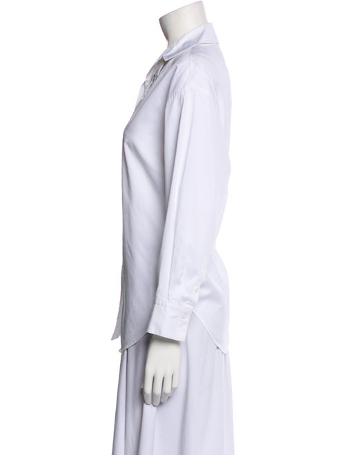 Sandro Long Sleeve Button-Up Top