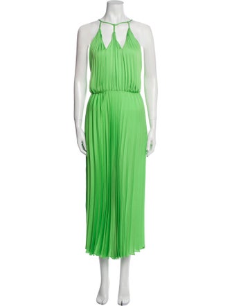 Sandro Halterneck Long Dress