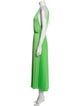Sandro Halterneck Long Dress