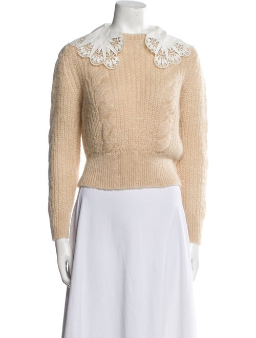 Sandro Wool Bateau Neckline Sweater