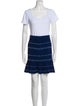 Sandro Striped Skirt Set