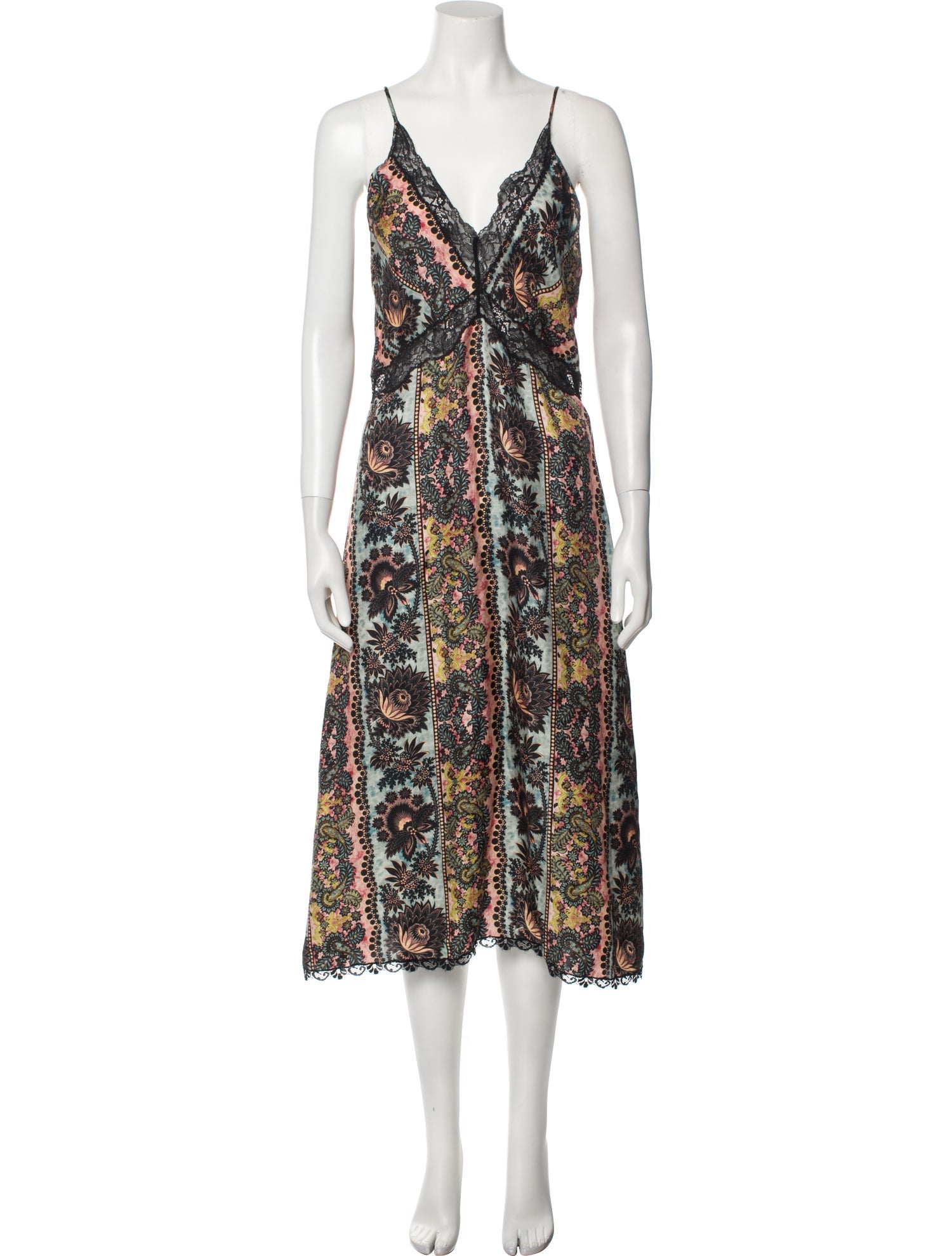 Sandro Silk Midi Length Dress